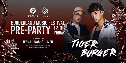 YANG CLUB Presents: BORDERLAND PRE-PARTY This Friday (12\/06)