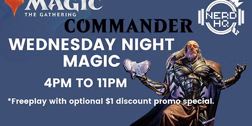 WNM: Commander Party night