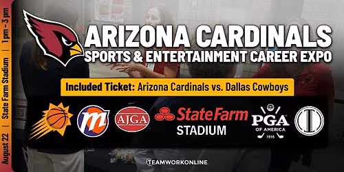 Arizona Cardinals Sports & Entertainment Career Expo