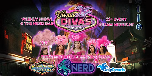 Dwarf Divas Midget Burlesque: Las Vegas At The Nerd Bar