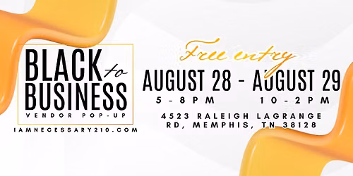 Black to Business Vendor Pop-Up