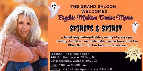 Spirits & Spirit at The Grand Saloon 
