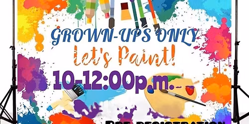 '2 Chicks & A Canvas' Paint Sesh