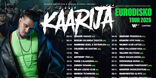 K\u00e4\u00e4rija - Eurodisko Tour - Budapest