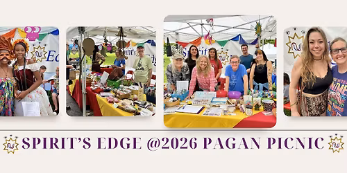 Spirit's Edge Shamonial Temple at 2026 Pagan Picnic - SEST - AND Free Workshop by HPS Kassia