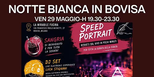 NOTTE BIANCA IN BOVISA-LA MIRABILE FUCINA