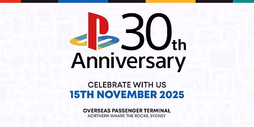 PlayStation Australia's 30th Anniversary Celebration