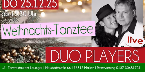 Weihnachts-Tanztee mit den PLAYERS