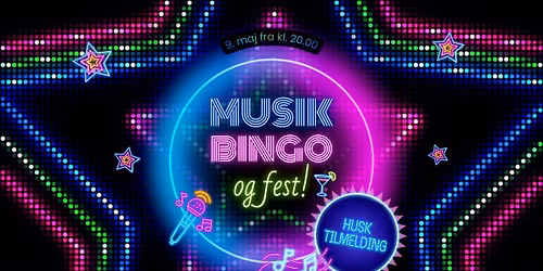 MUSIK BINGO & fest  \ud83c\udfb5\ud83e\udea9