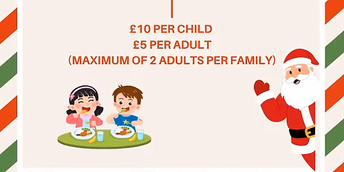 Lunch with Santa and entertainment 