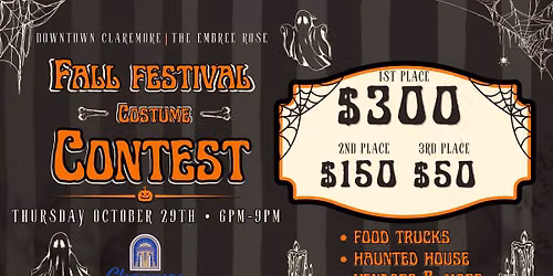 Fall Festival Costume Contest!