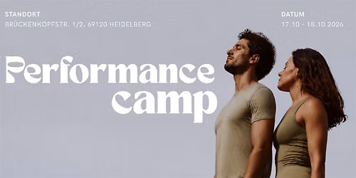 Performance Camp - 2 Tage f\u00fcr Bewegung, Regeneration, Ern\u00e4hrung & Mindset