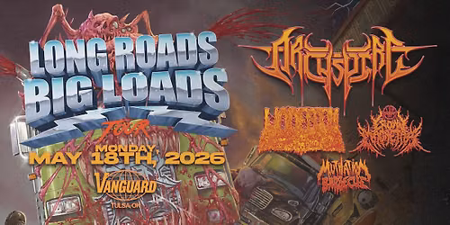 Archspire: Long Roads Big Loads Tour