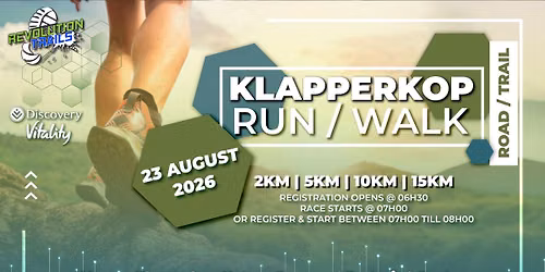 Klapperkop Road or Trail Run\/Walk