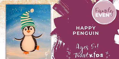 Family Paint! Happy Penguin