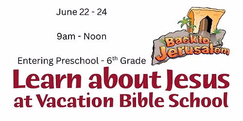 Back to Jerusalem VBS