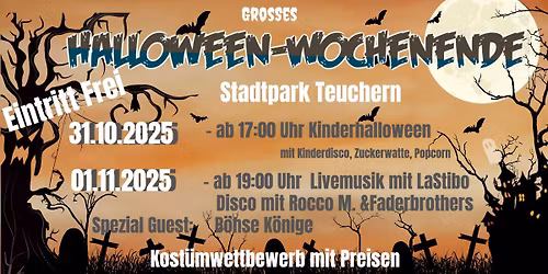Das gro\u00dfe HALLOWEEN Wochenende in Teuchern