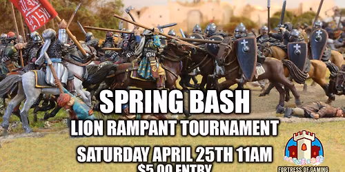 Lion Rampant Spring Bash Tournament