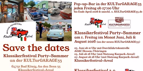 Klassikerfestival Party-Summer 2026