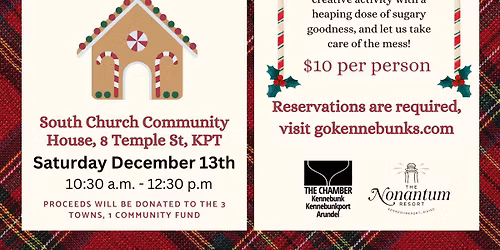 Gingerbread House Making Event