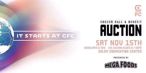 CFC Soccer Ball & Benefit Auction presented by Mega Foods