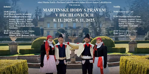 Martinsk\u00e9 hody s pr\u00e1vem Buchlovice 2025