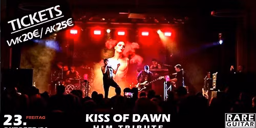 Kiss of Dawn \u2013 a tribute to H.I.M. | M\u00dcNSTER | Rare Guitar