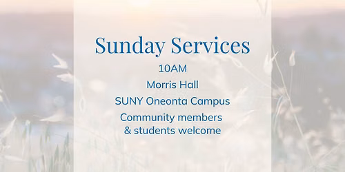 Sunday Service