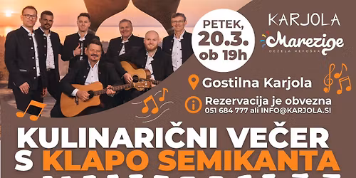 VEČER S KLAPO SEMIKANTA