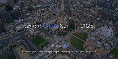 Oxford Gen AI Summit 2026