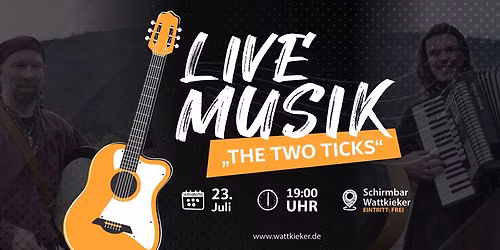 Live-Musik in der Schirmbar mit "The Two Ticks" \u2693