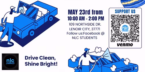 Youth Car Wash and Bake Sale!