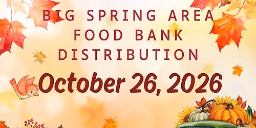 BSA Food Bank October 2026