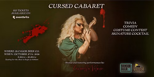 CURSED CABARET - A Halloween Drag Show