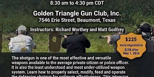 Defensive Shotgun I