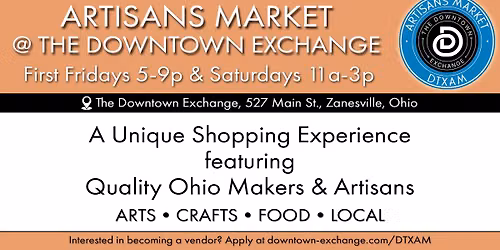 September 2026 Artisan Market @ The Downtown Exchange