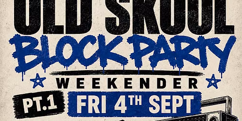 The Elmhurst  Old Skool Block Part  with special guest: DJ Swerve ++