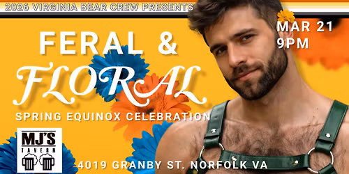 Feral and Floral, spring equinox party! 