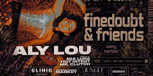 TECHNO NIGHT MARKET \u00d7 CLINIC WEDNESDAYS  (LOCALS' NIGHT)