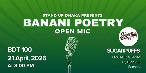 Banani Poetry Open Mic