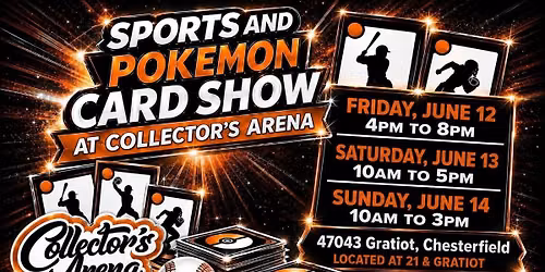 Sports & Pokemon Card Show 