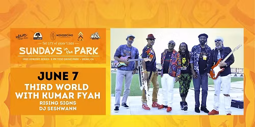 Sundays in the Park - Third World with Kumar Fyah