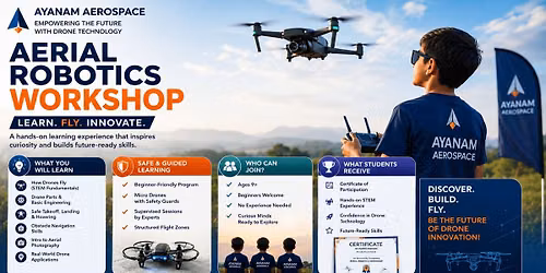 Drone Workshop 2026 \u2013 Ayanam Aerospace