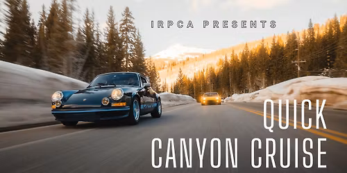 IRPCA Quick Canyon Cruise