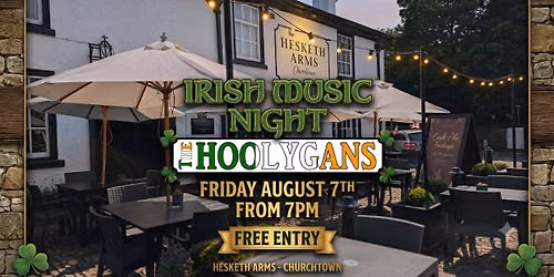 Irish Music Night Featuring The HoolyGans \ud83c\uddee\ud83c\uddea\ud83c\udfa4