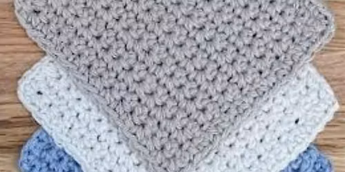 beginner crochet - coaster edition