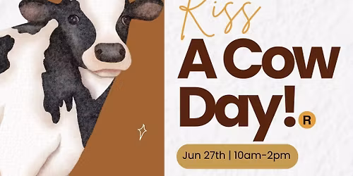 Kiss A Cow Day Community Festival