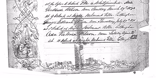 Intermediate Family History course