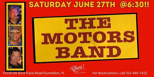 The Motors - Live at Cheers!