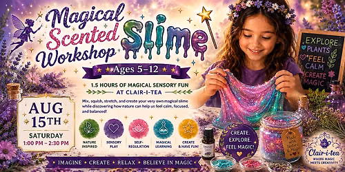 Magical Scented Slime Workshop